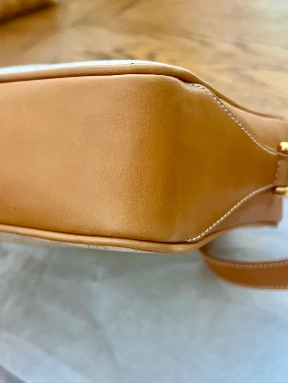 RARE AUTHENTIC VINTAGE Gucci GG Sherry Line Pochette - Picture 10 of 14